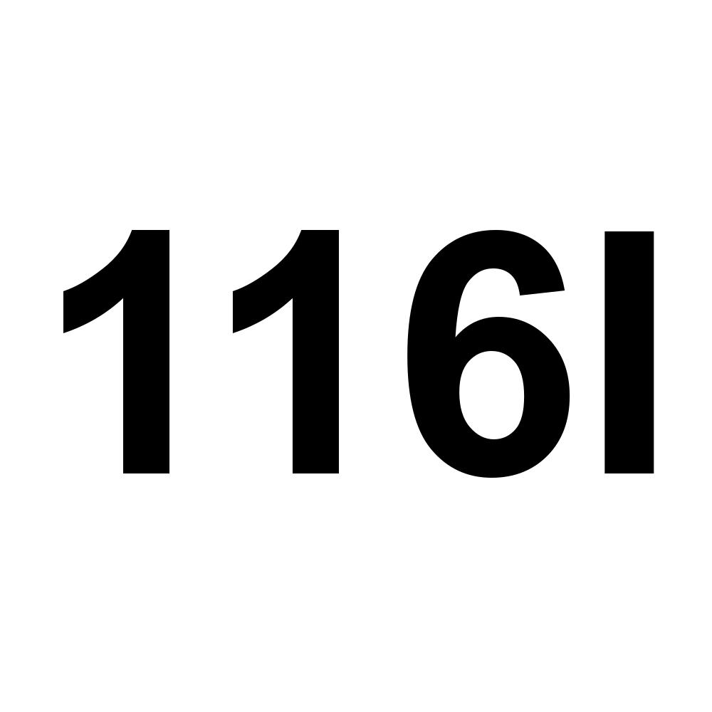 116I
