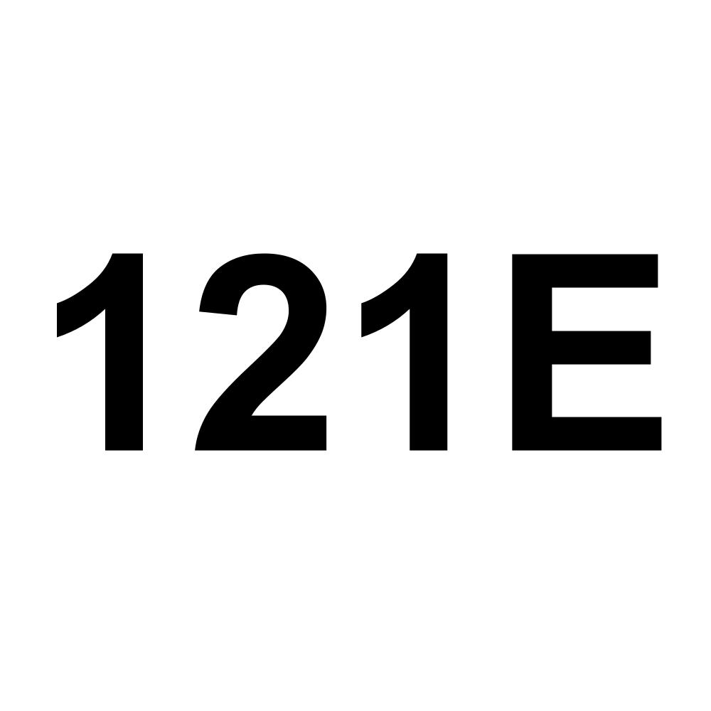 121E