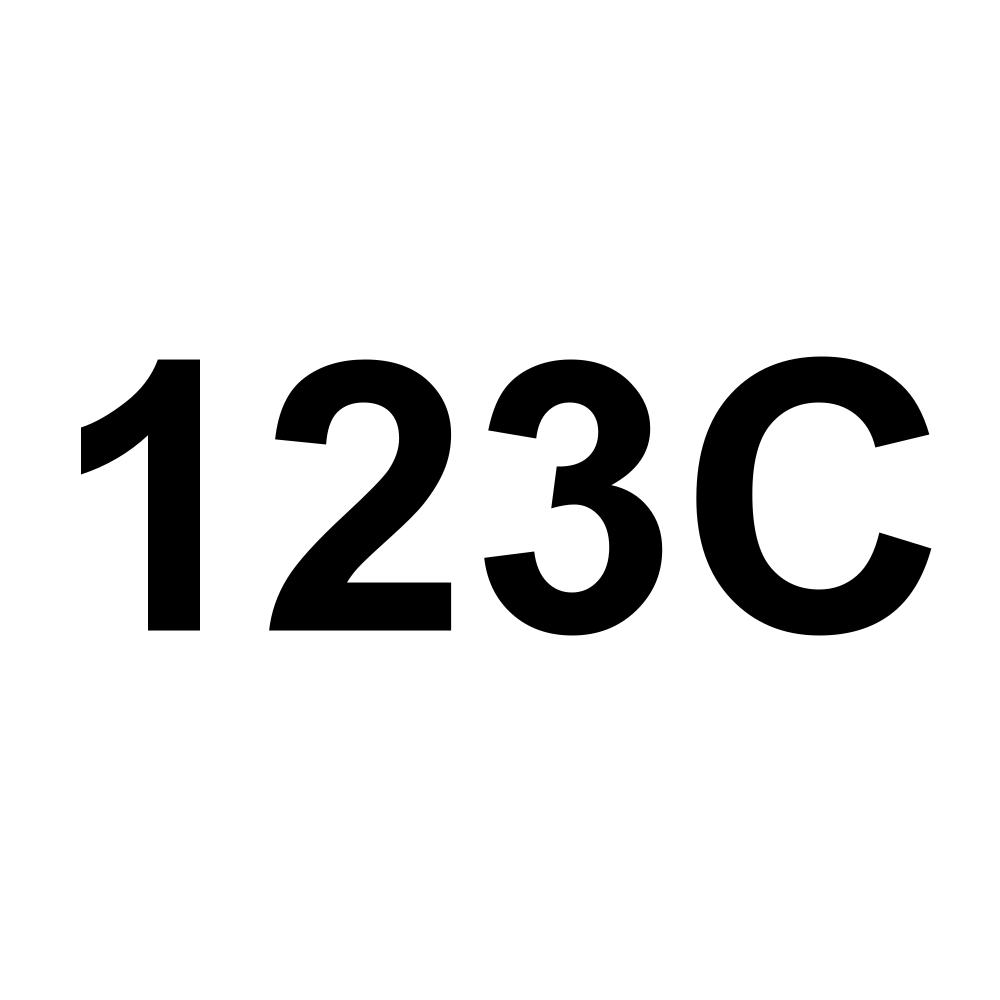 123C