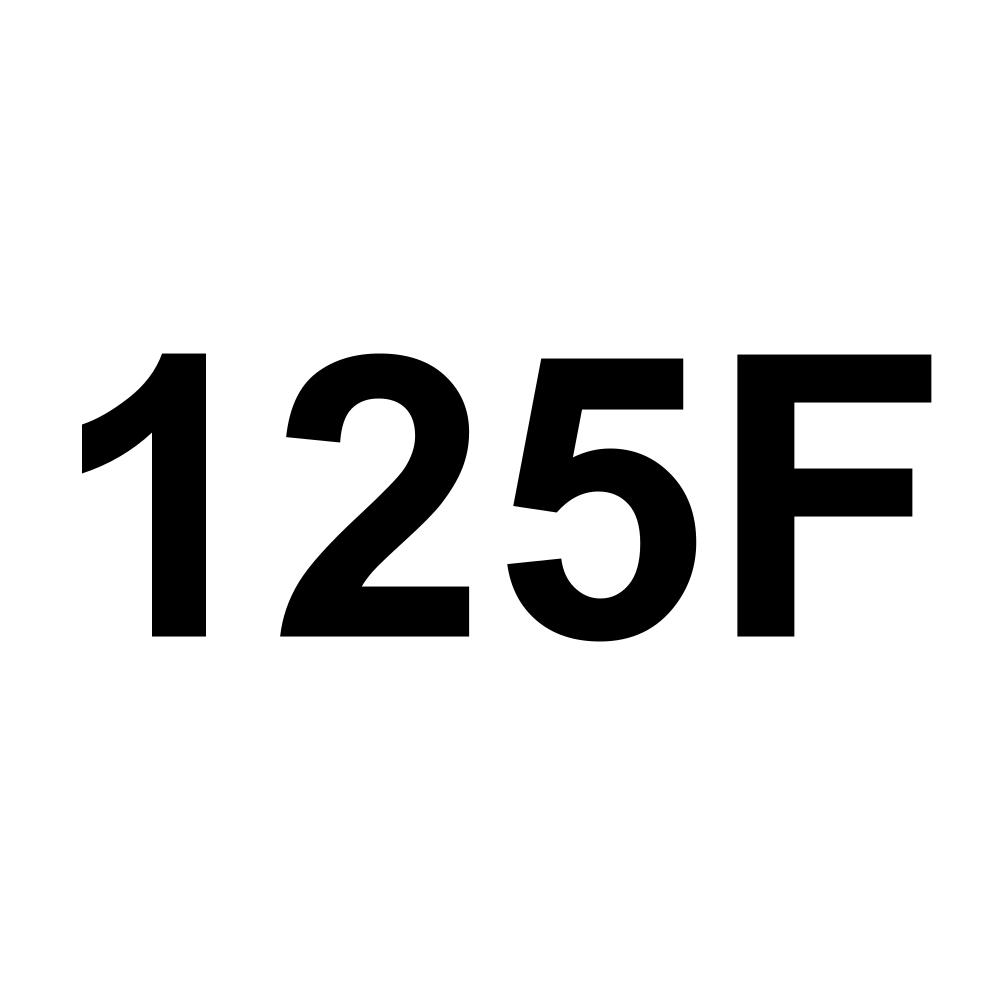 125F