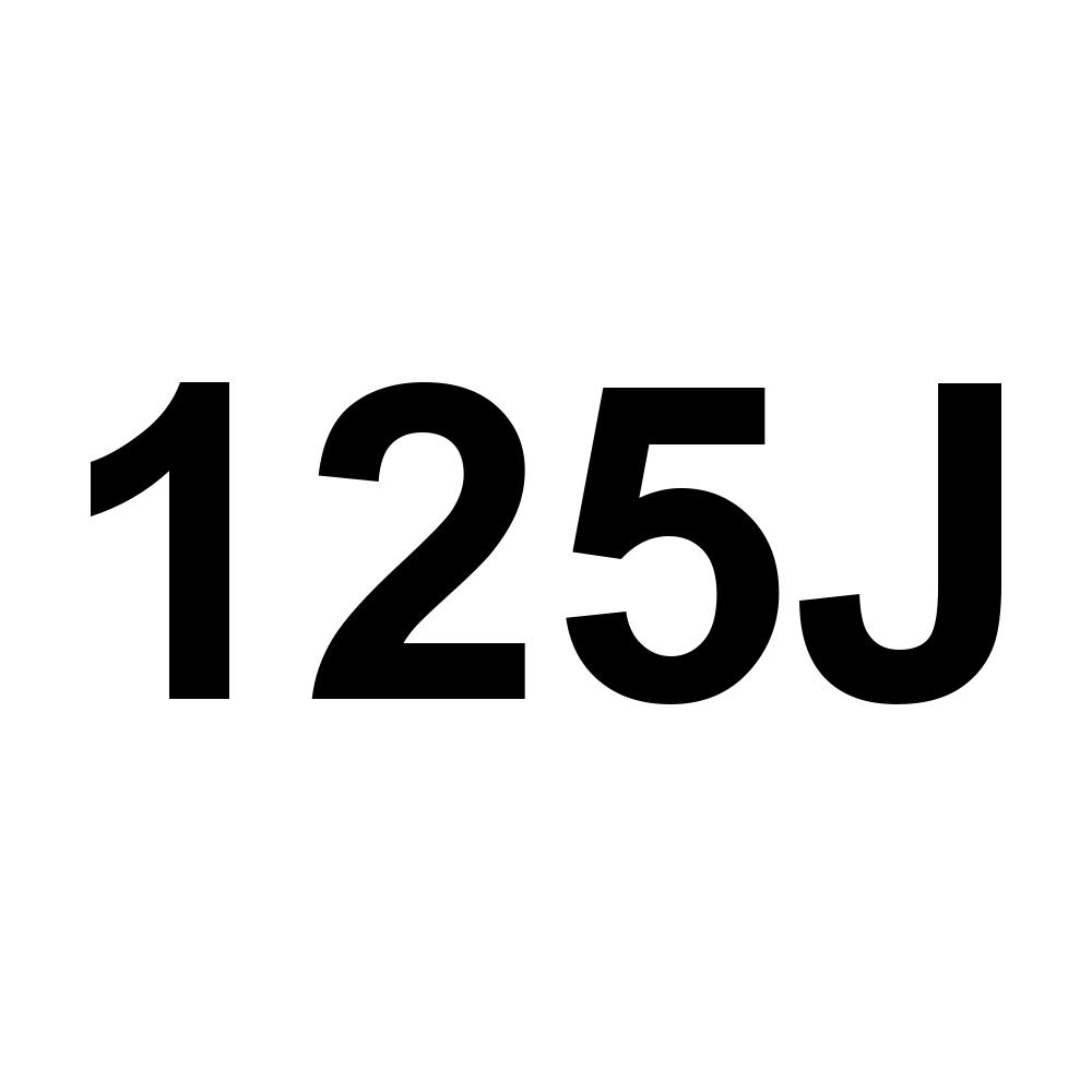 125J