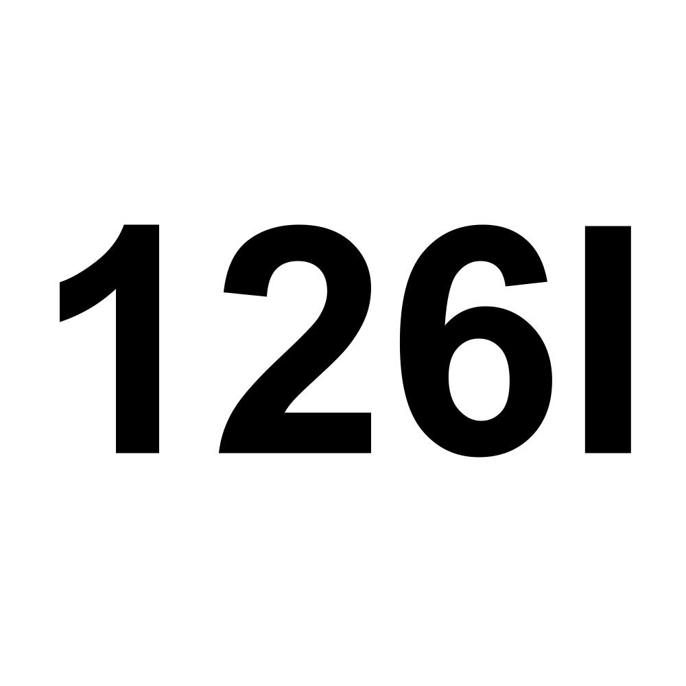 126I