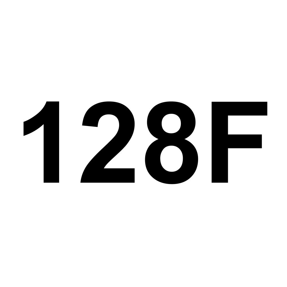 128F