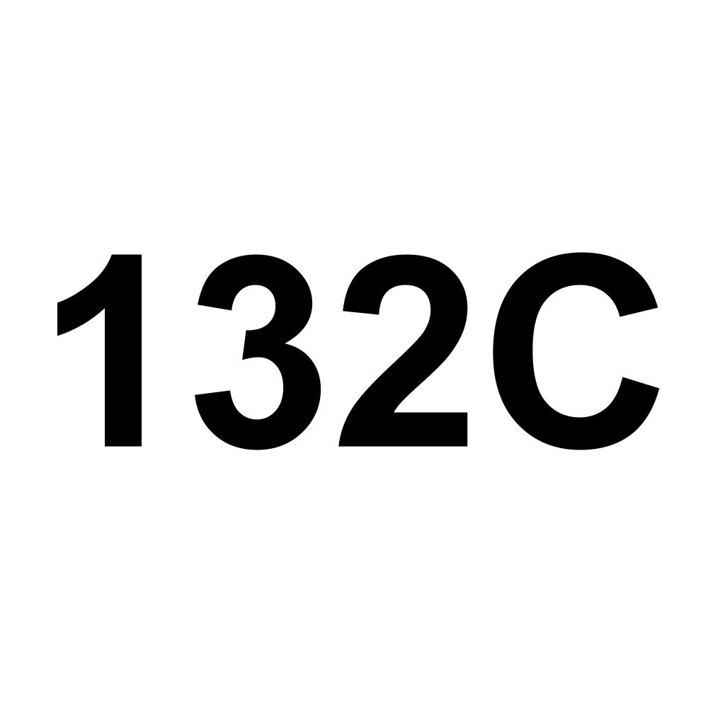 132C