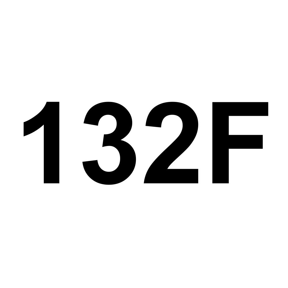 132F