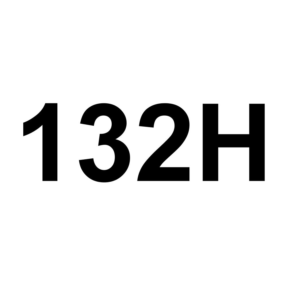 132H