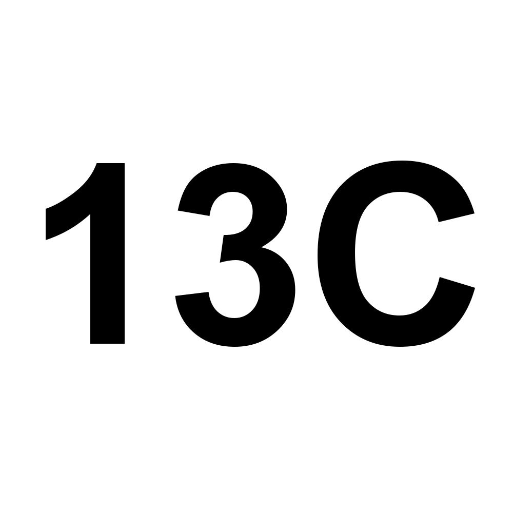 13C