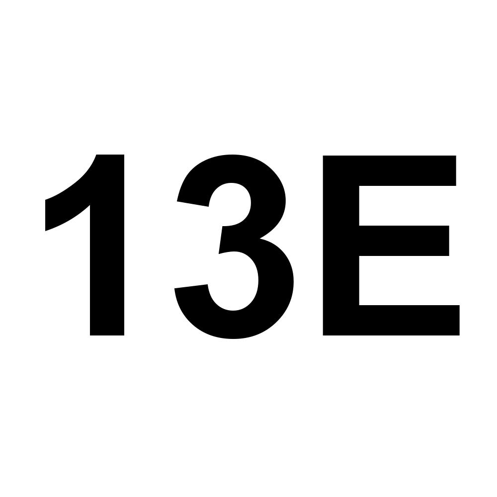 13E