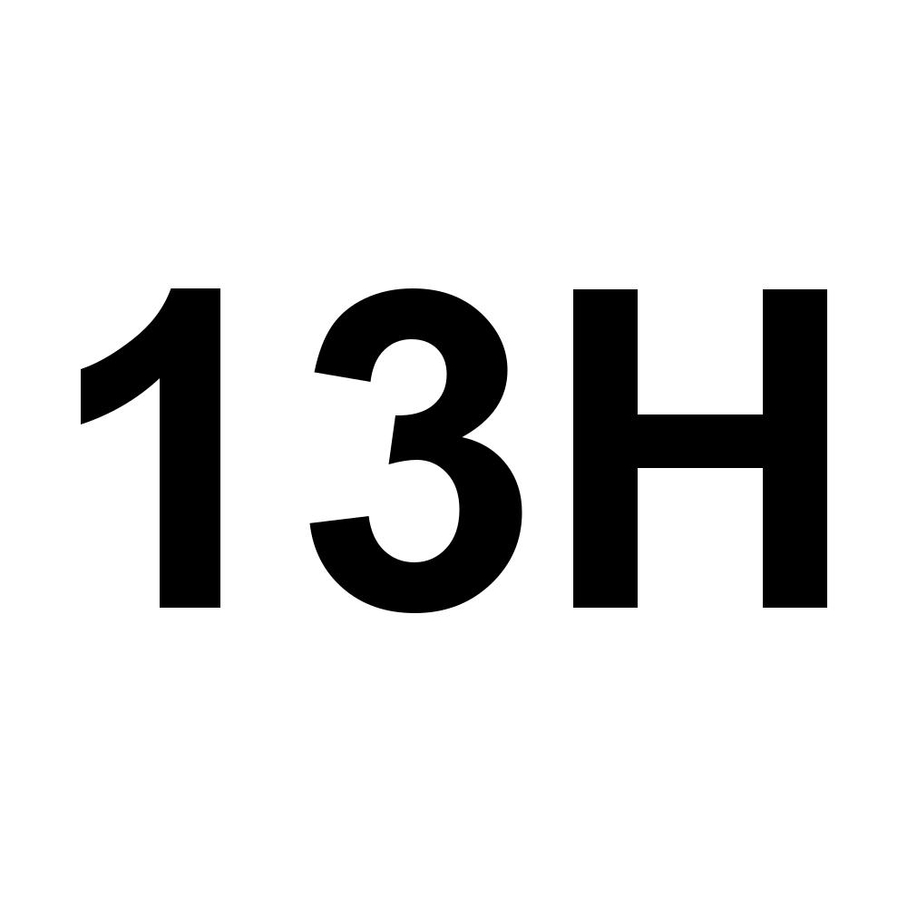 13H