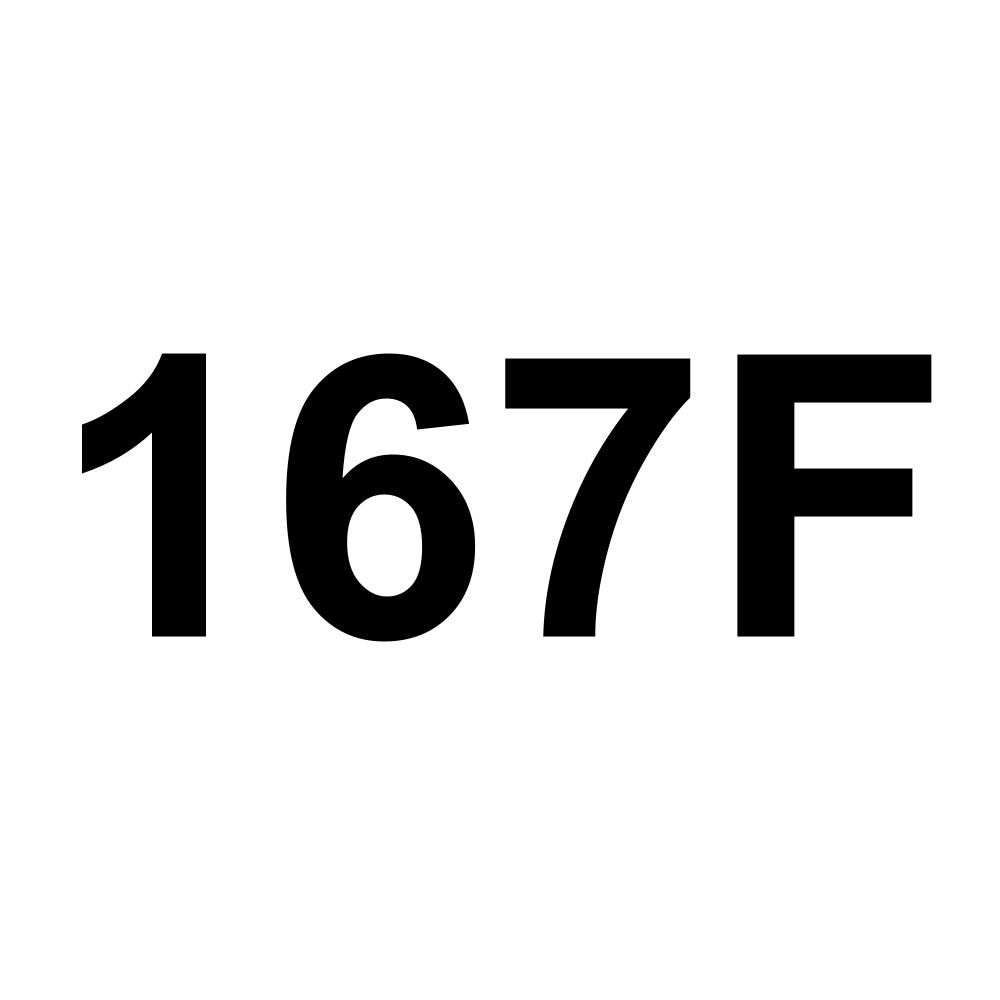 167F