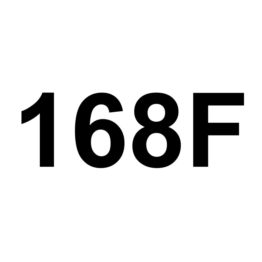 168F