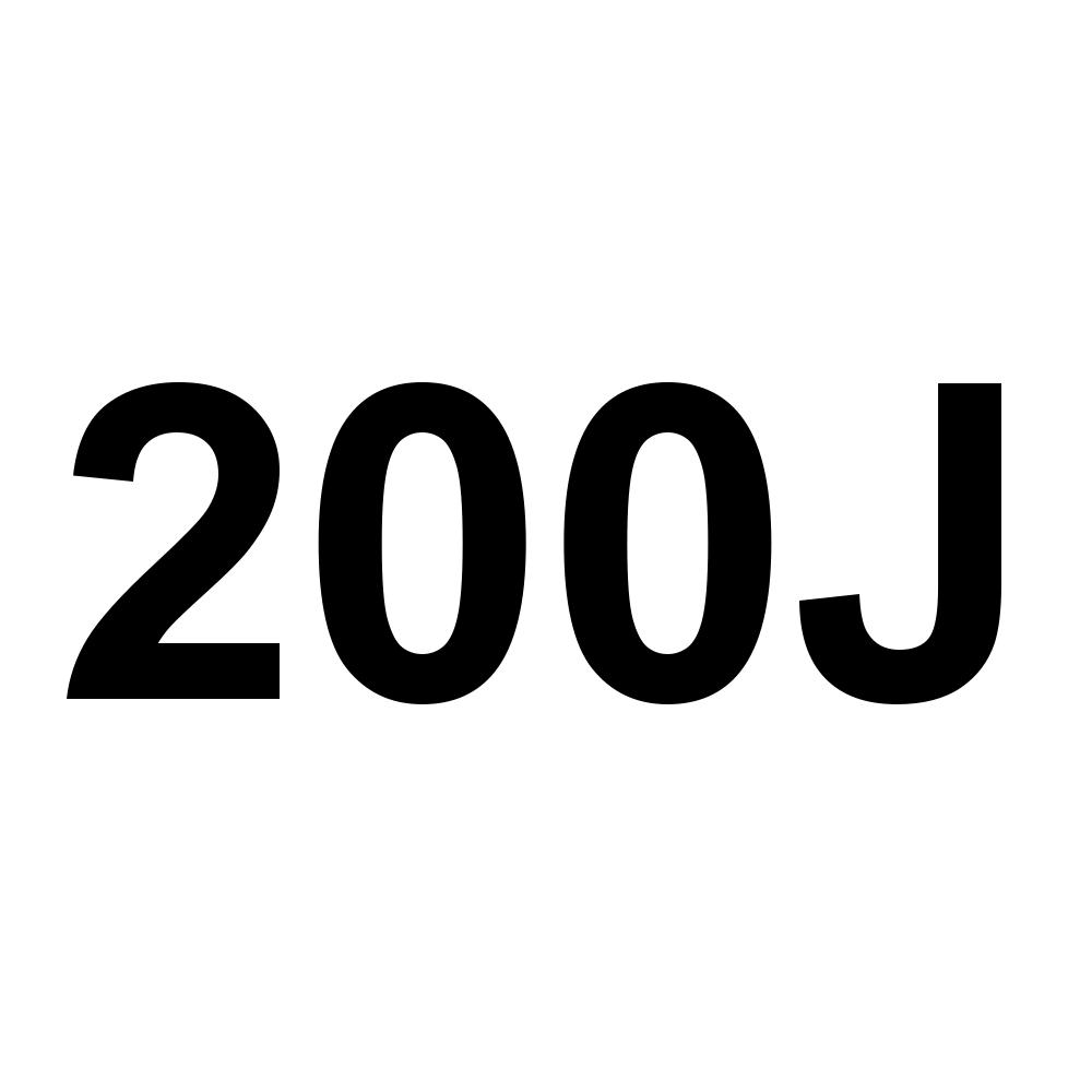 200J