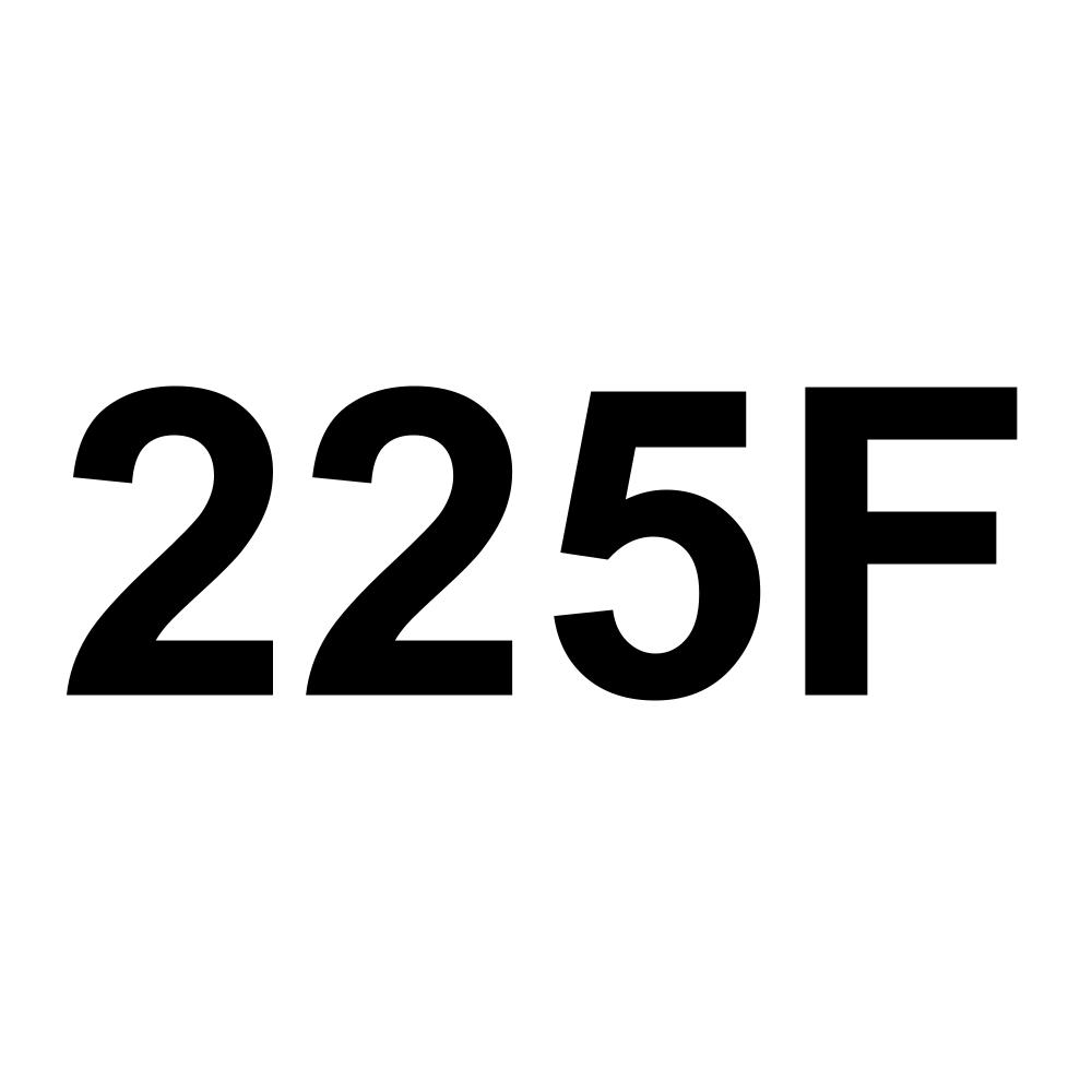 225F