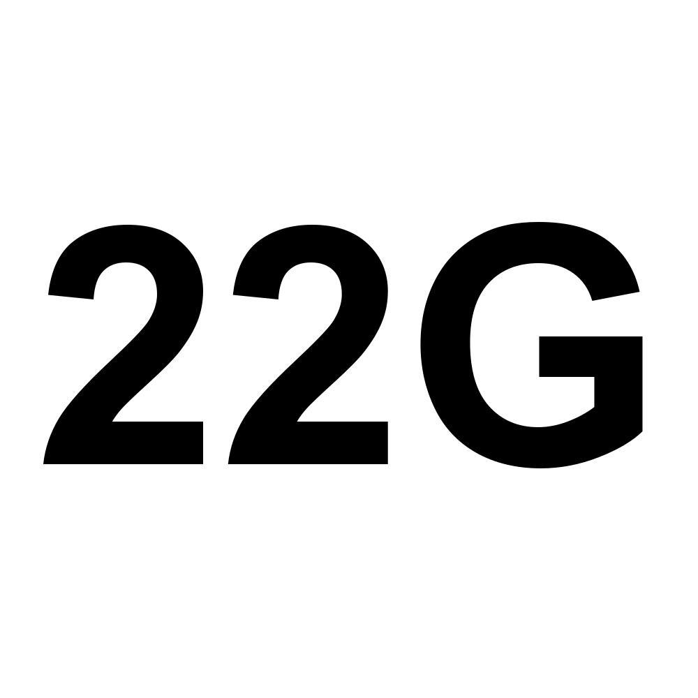22G