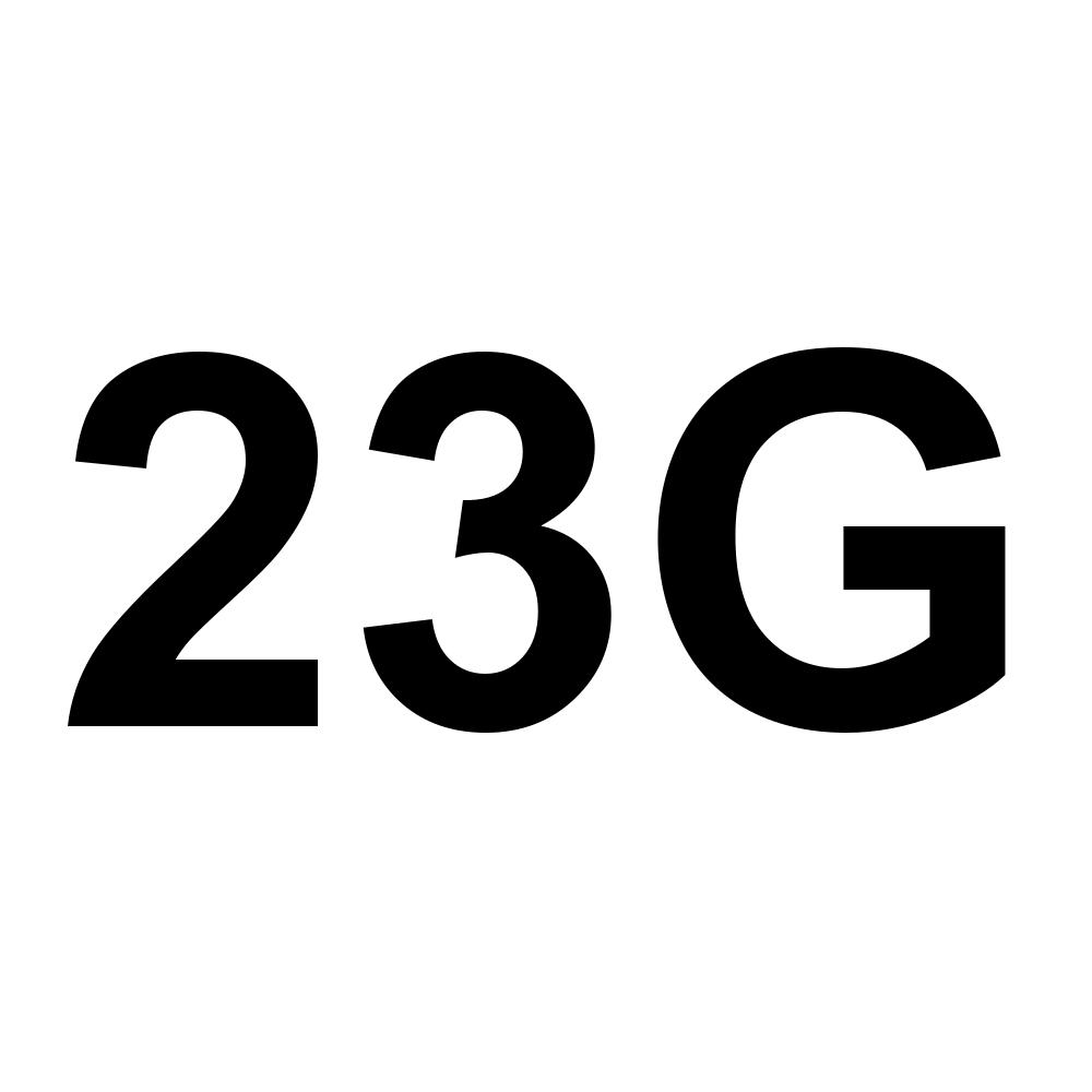 23G