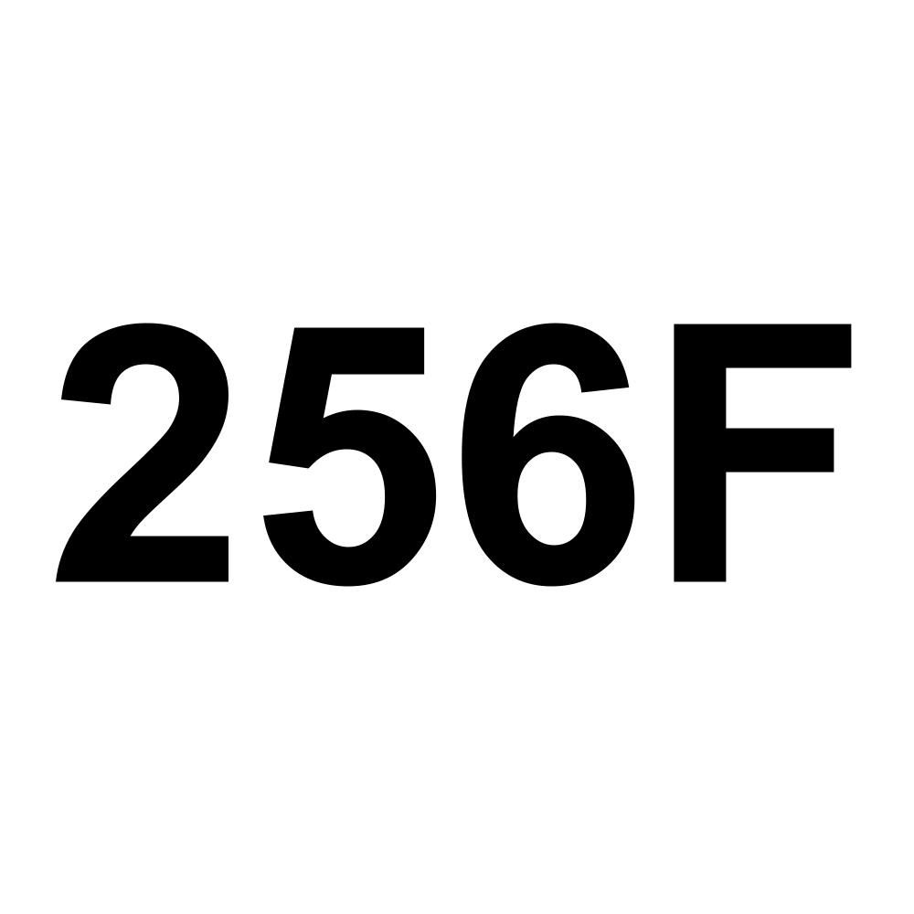 256F