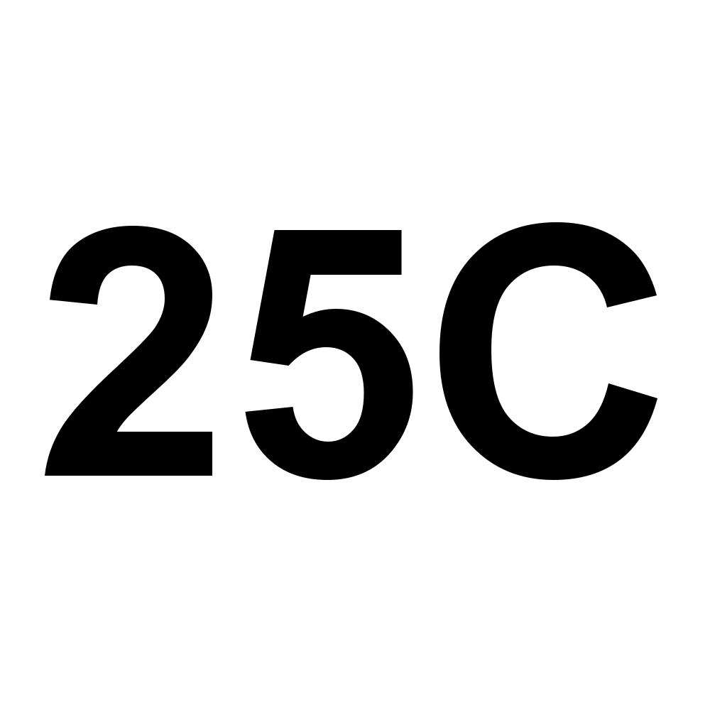 25C