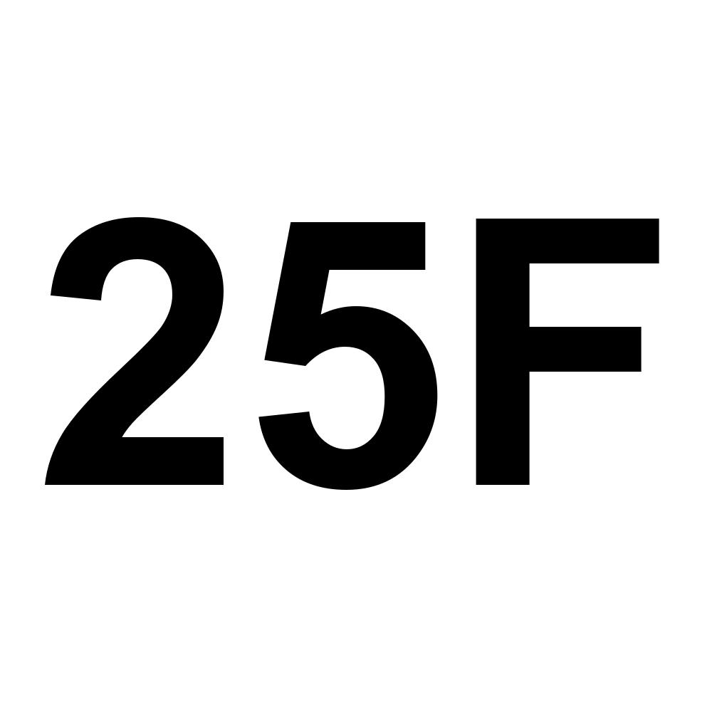 25F