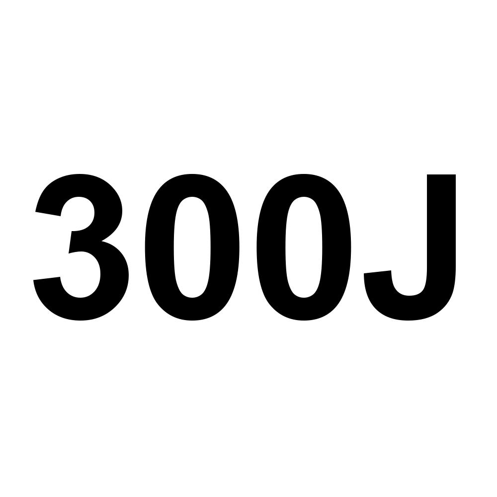 300J