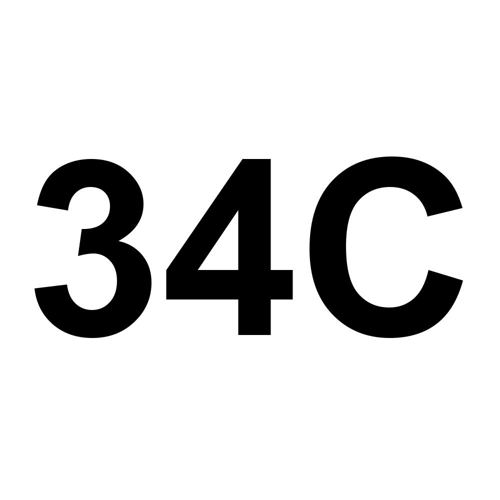 34C