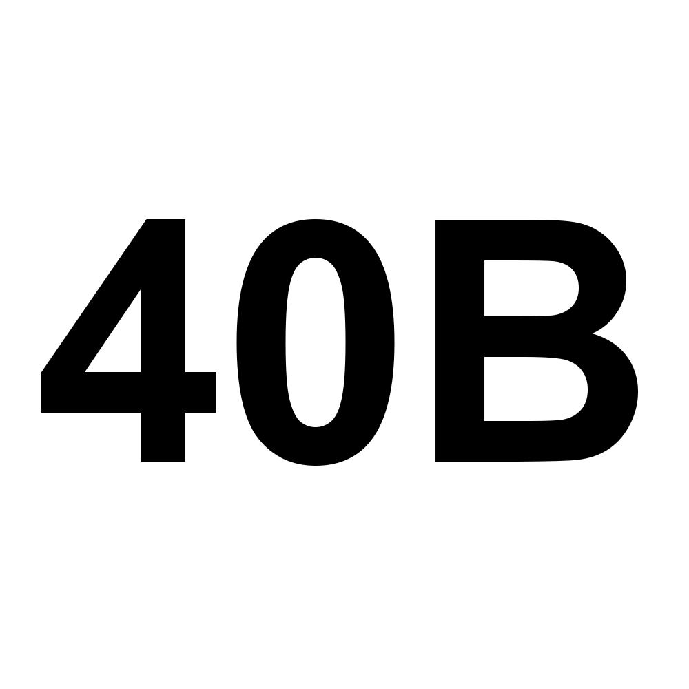 40B