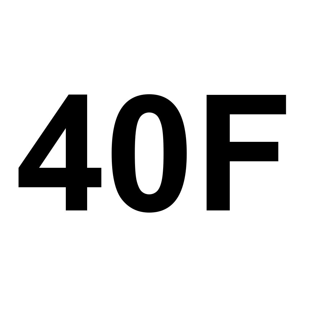 40F