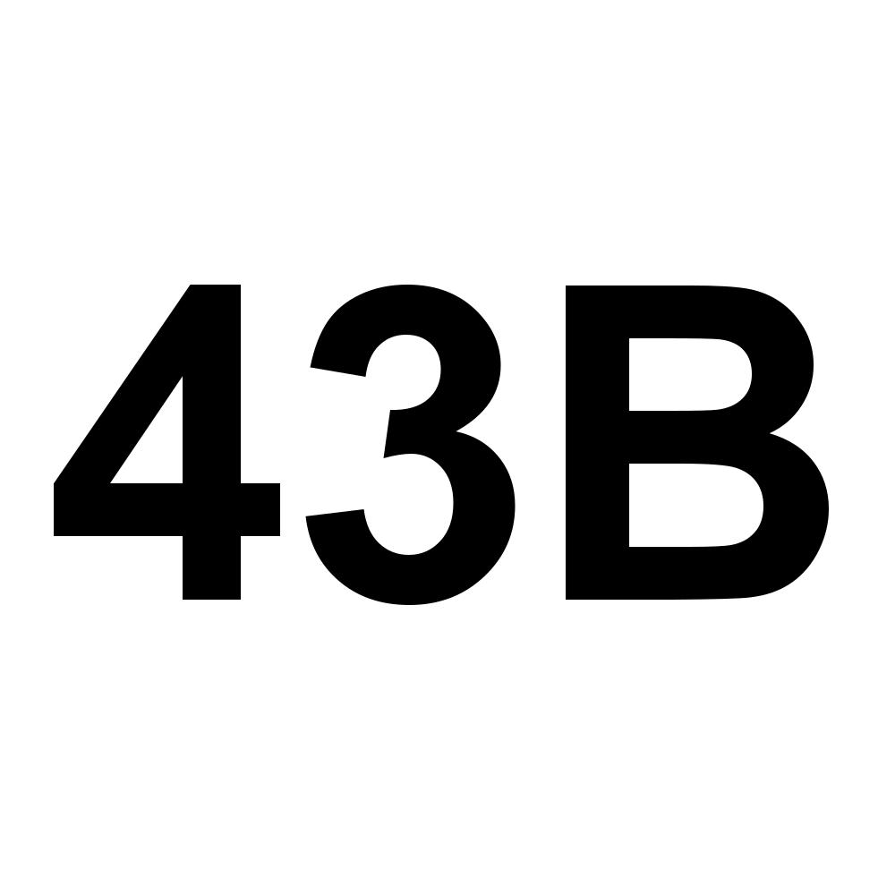 43B