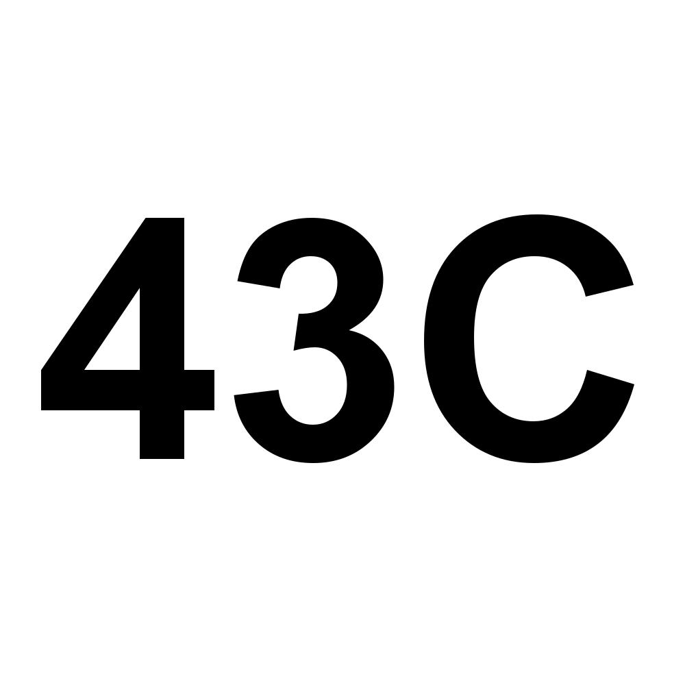 43C