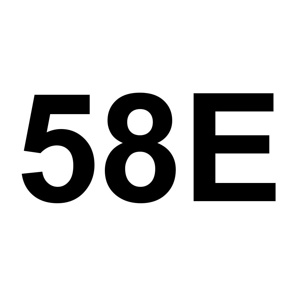 58E