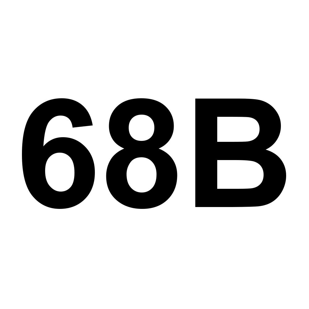 68B