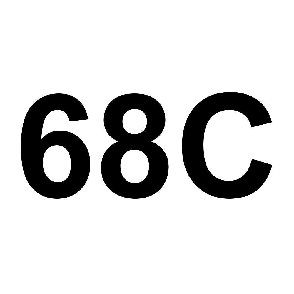 68C