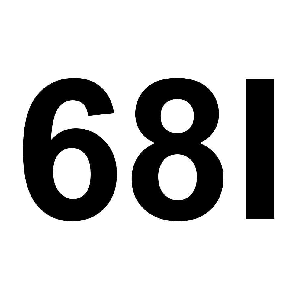 68I