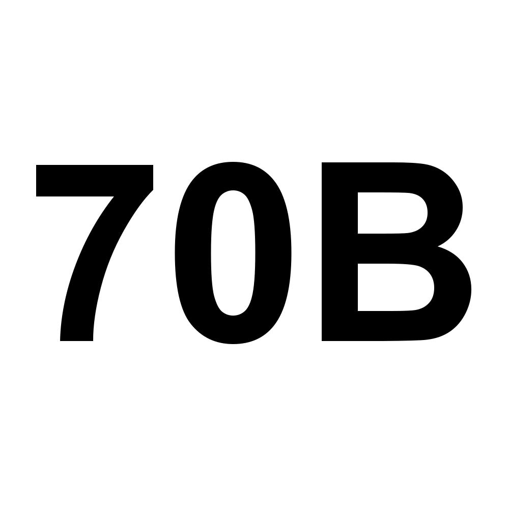 70B