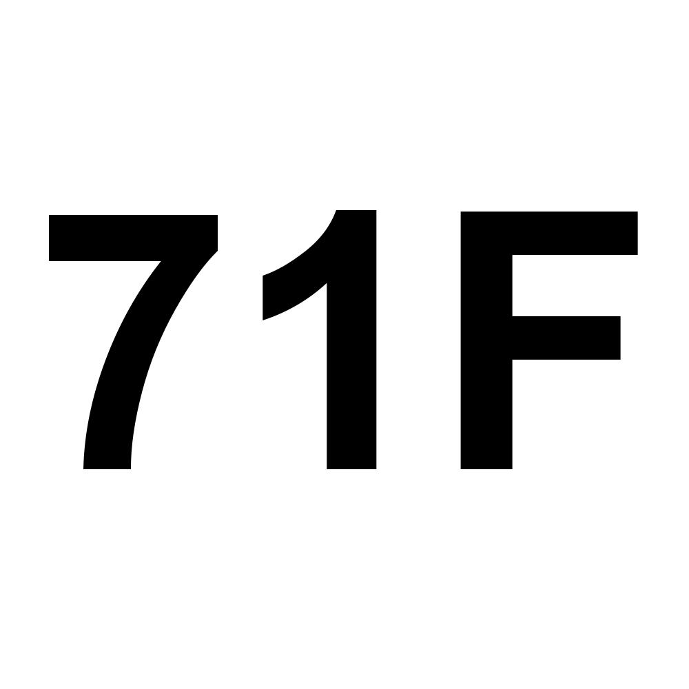 71F