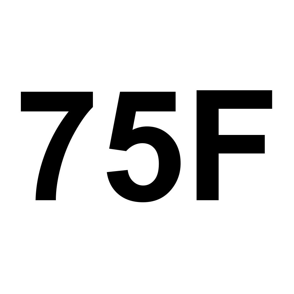 75F