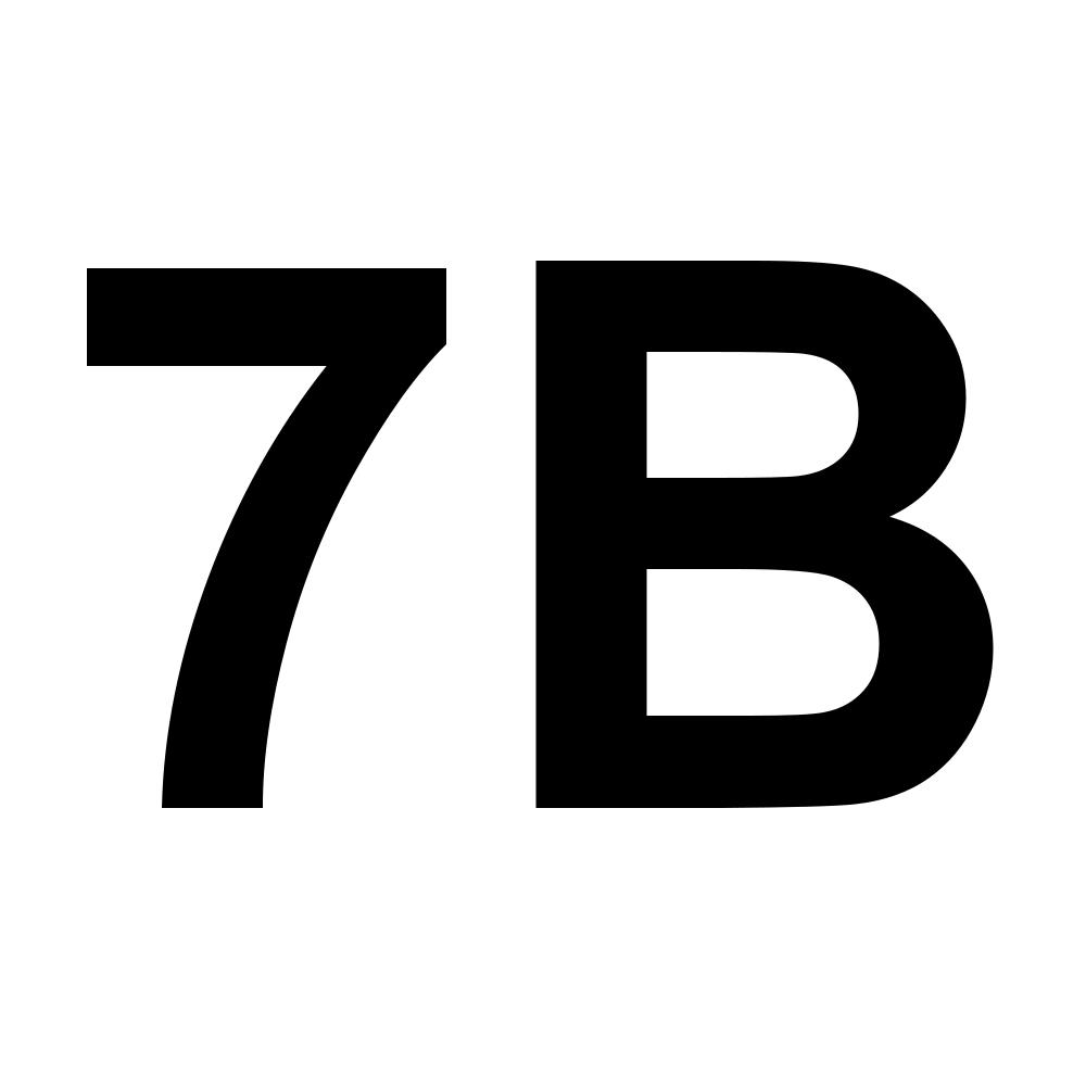 7B