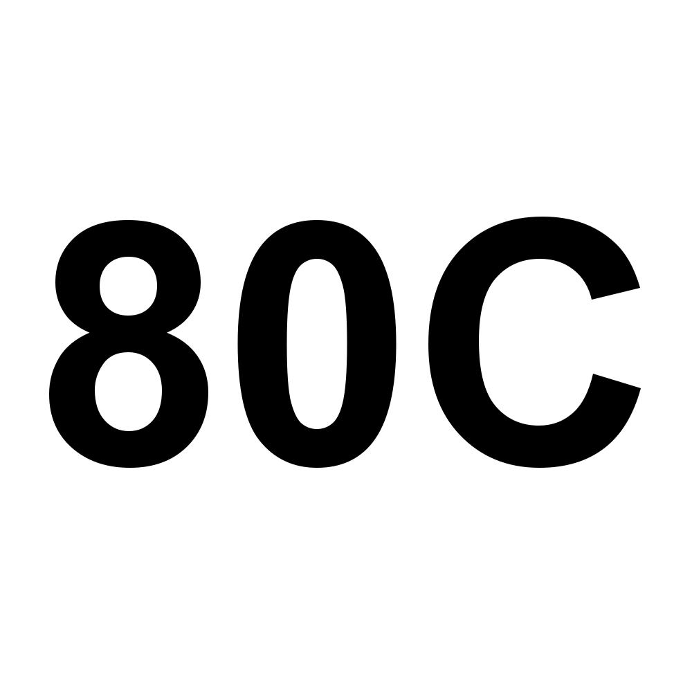 80C
