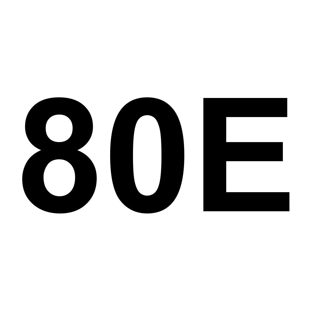 80E