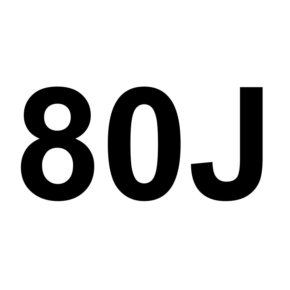 80J
