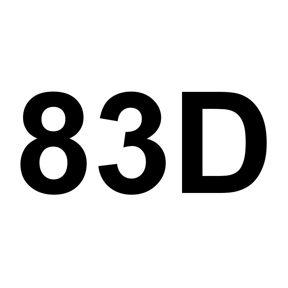 83D