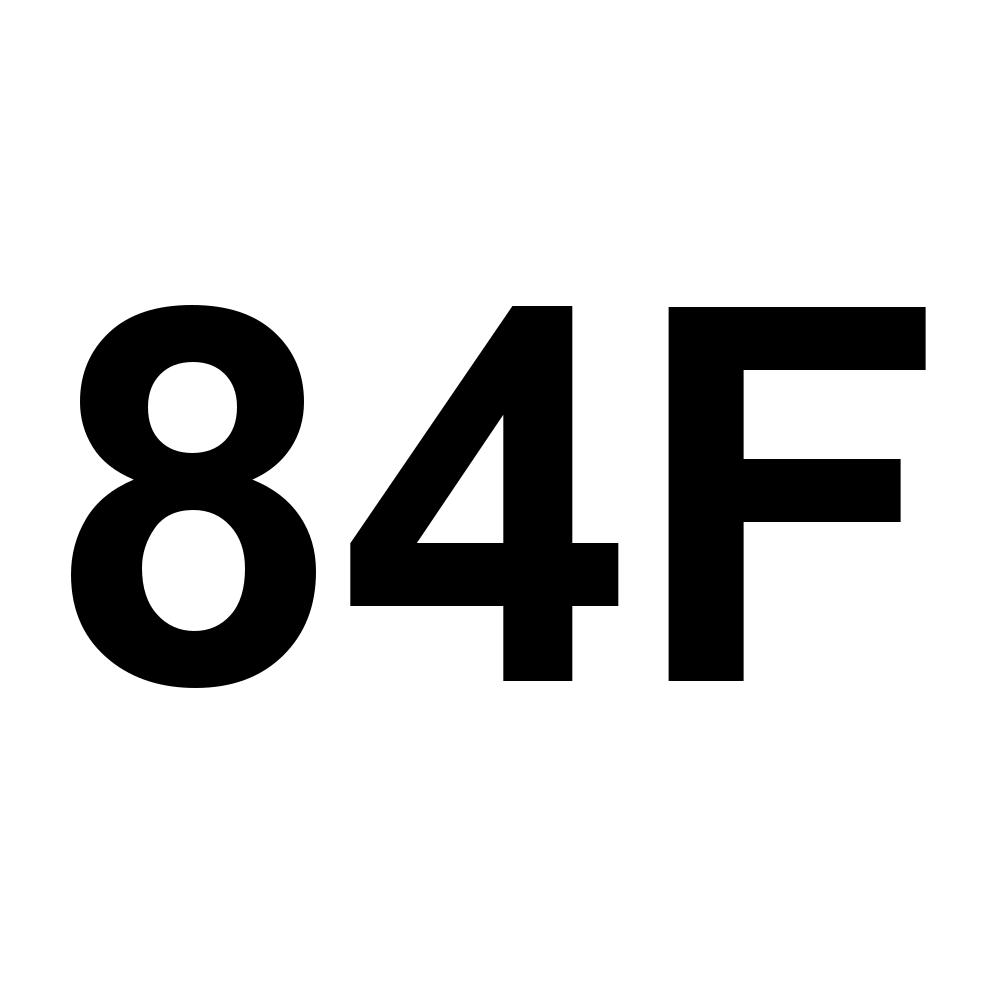 84F