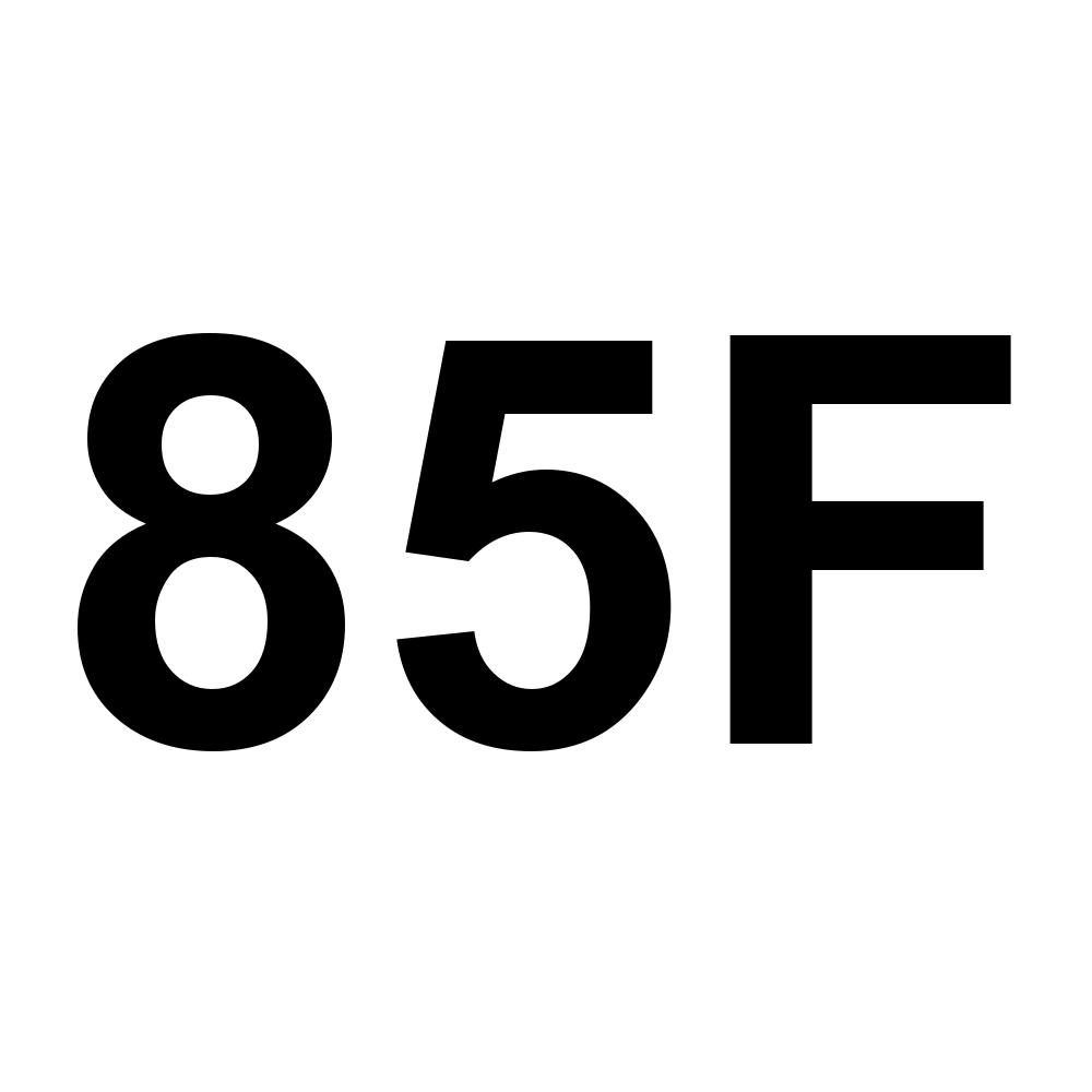 85F