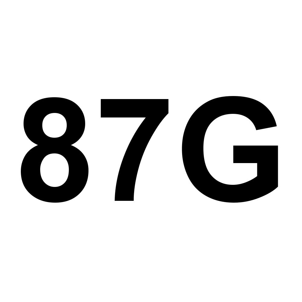 87G
