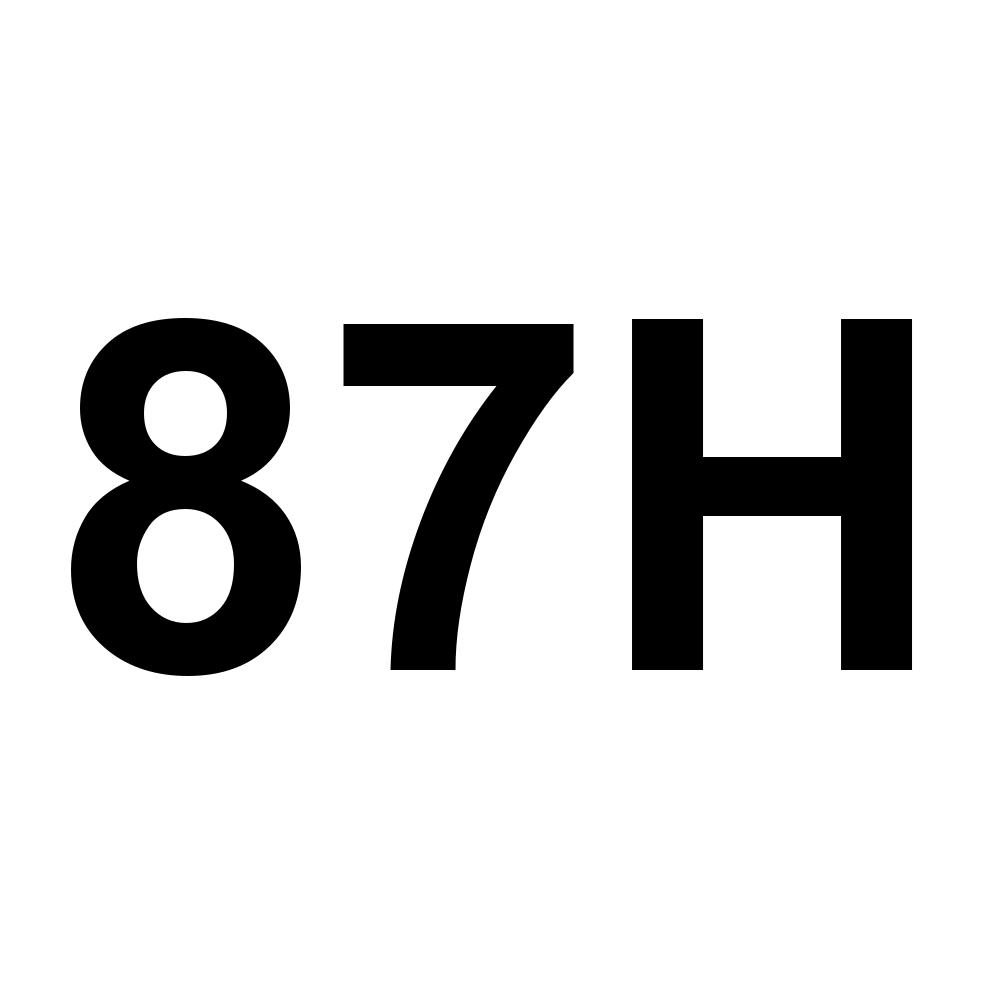 87H