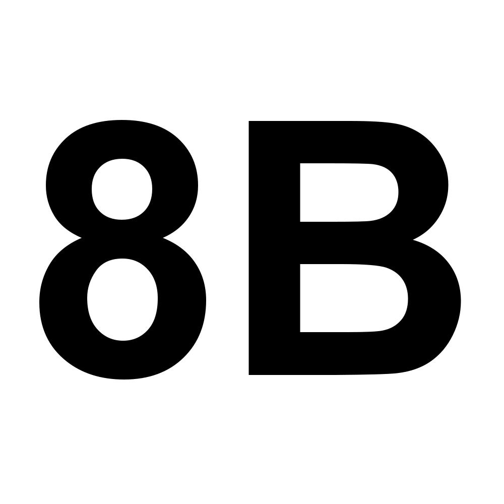 8B