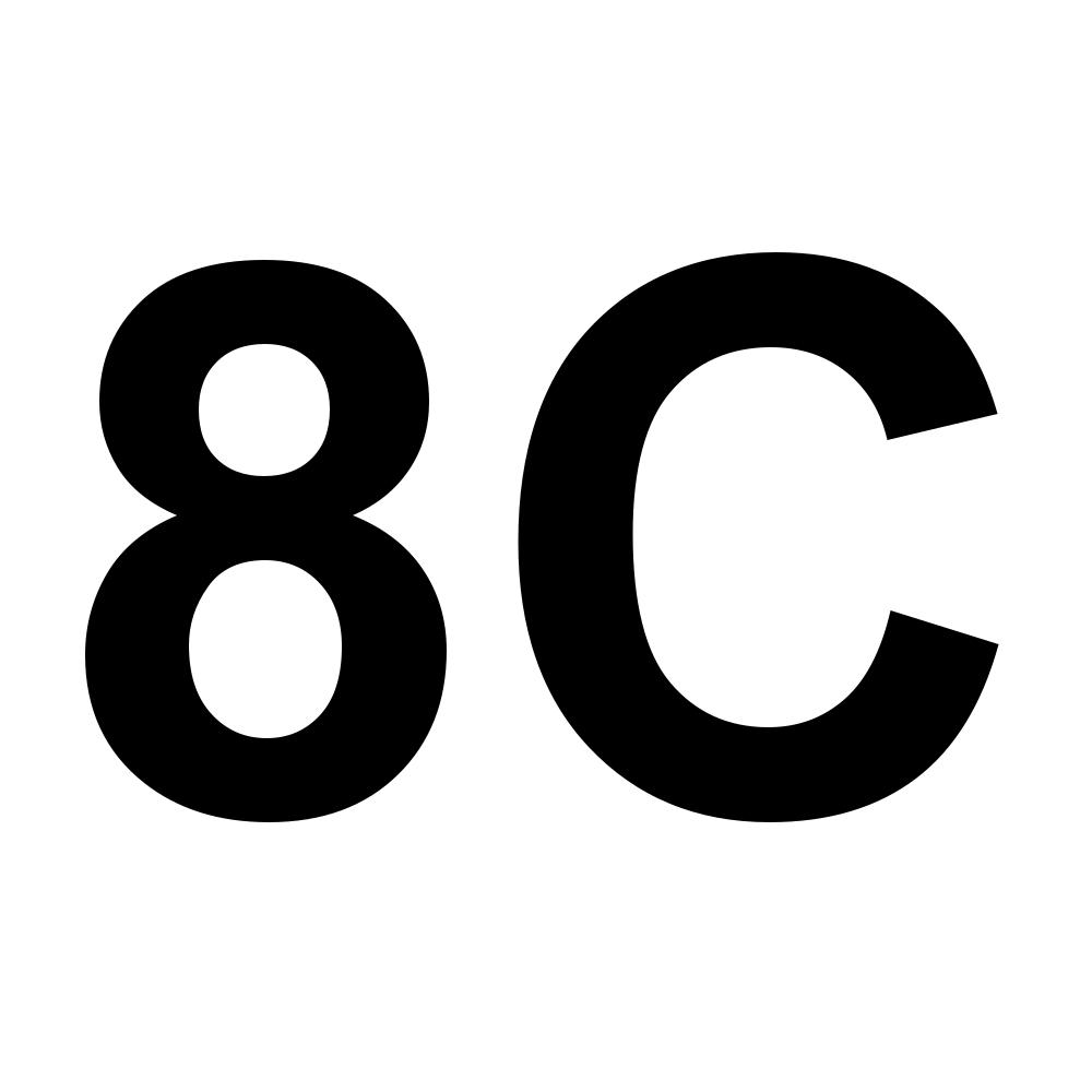 8C