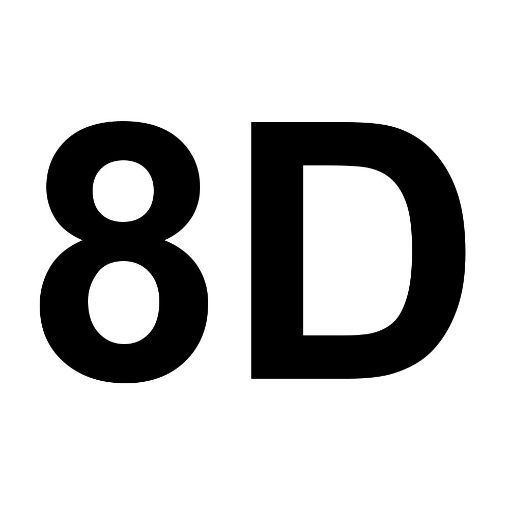 8D