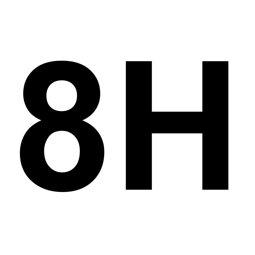 8H