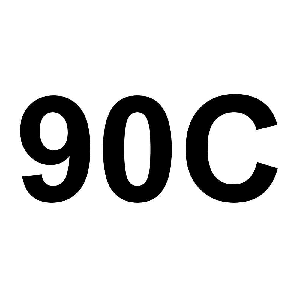 90C