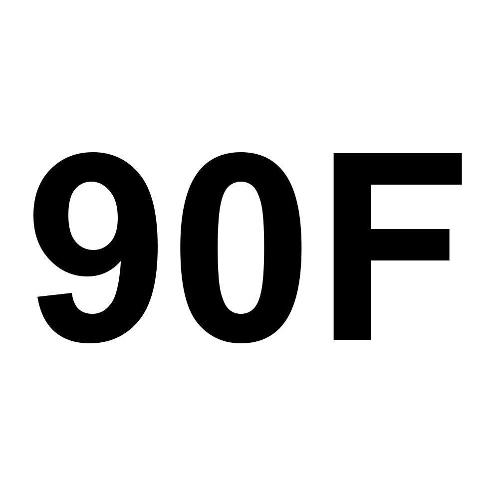 90F